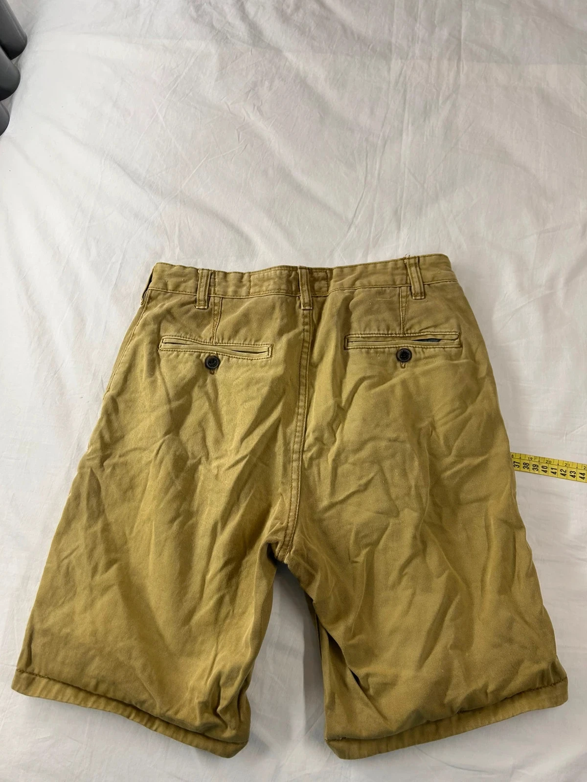 Short em jeans bege mostarda Pull &Bear – photo 5
